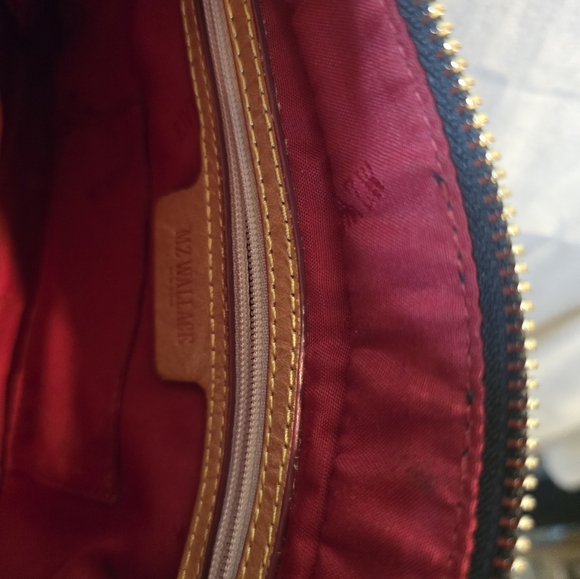 MZ Wallace Black Shoulder Bag with Gold Accents - Picture 11 of 13